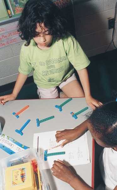 458 TEACHING CHILDREN MATHEMATICS Photograph by Rita Nannini; all rights reserved attempt to solve difficult problems.