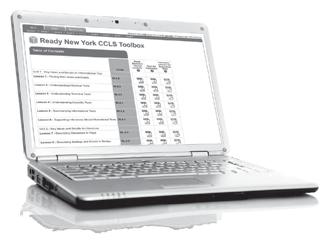 Using Ready New York CCLS The Ready program provides rigorous instruction on the Common Core Learning Standards using a proveneffective gradual-release approach that builds student confidence.