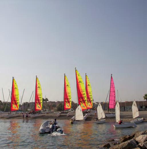 ports in the South of Andalucía, from beginners to experienced sailors.
