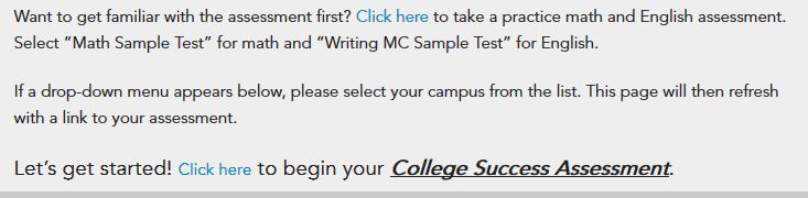 Select your campus from the list, then click Choose