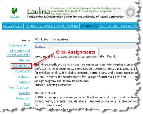 Create and Grade Assignments Create Assignments The Assignments tool allows you to create, distribute,
