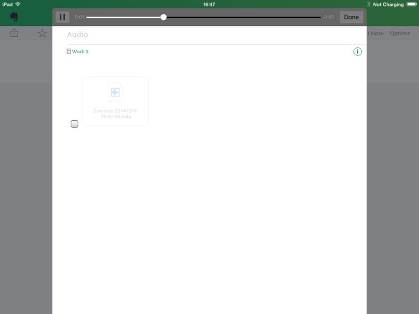 EVERNOTE CREATING NOTES Record