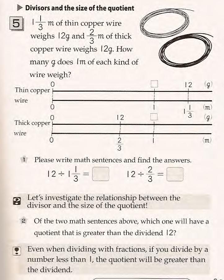 Model #3 from Japanese series: Mathematics for Elementary School available from Global Education Resources in Madison, New