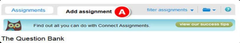 Adding Assignments Section 5: Assignments Click Add assignment on your section home page to access the assignment options.