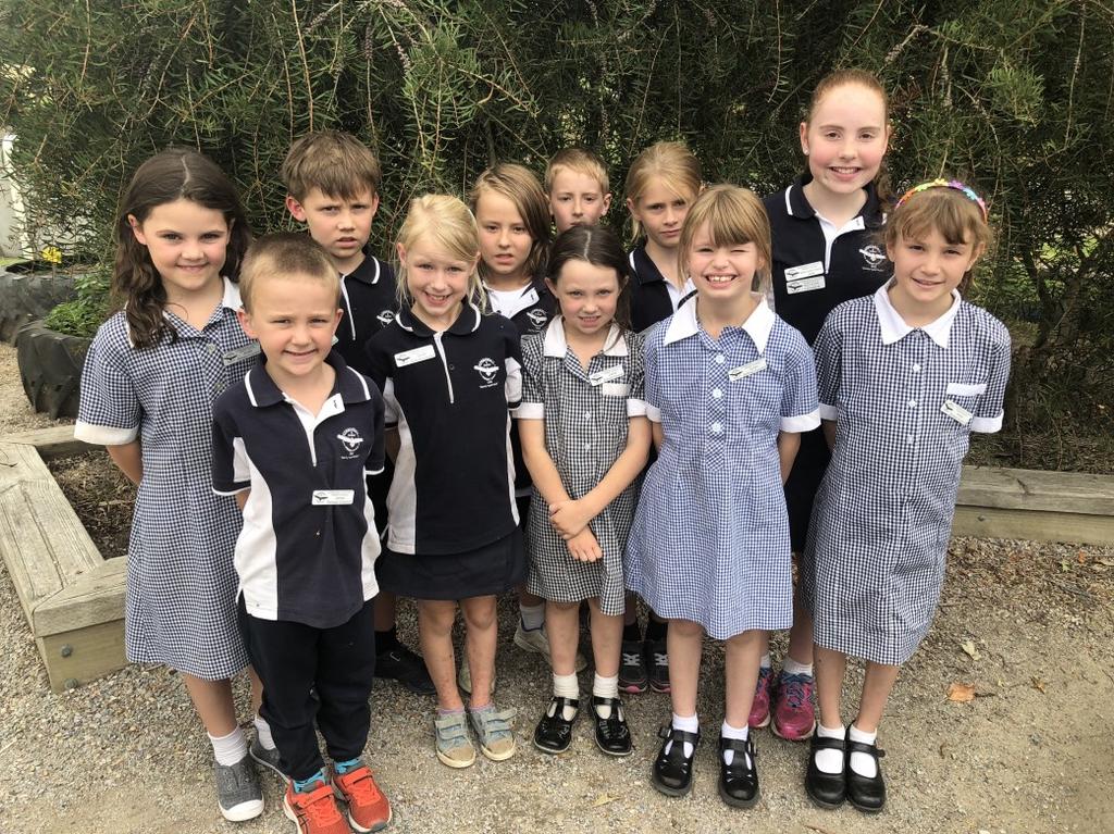 Junior School Council The 2018 JSC members were presented with their badges last Friday.
