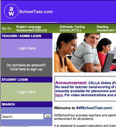 Student User Information Teachers should be aware of the screen views during a student test.
