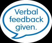 Summary- Formative written and verbal feedback Type of marking.