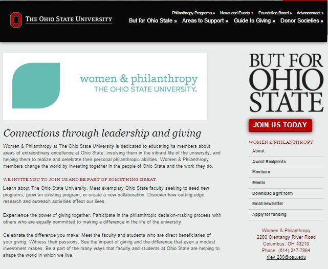 OSU Philanthropy The OSU Departments of Engineering and Education donate over $100,000 to