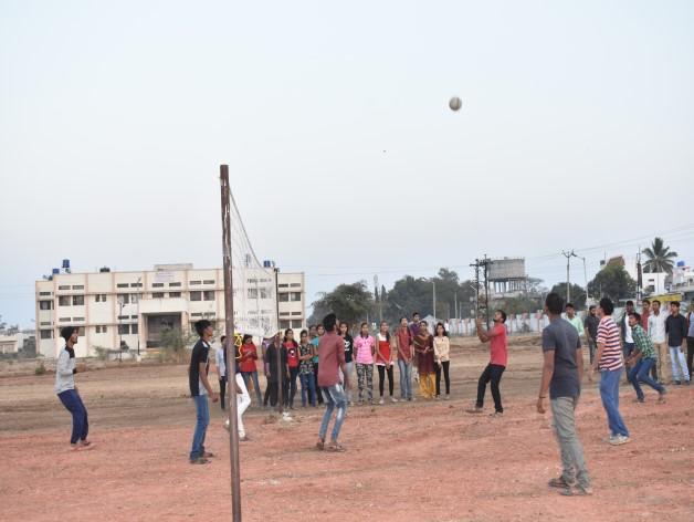 Extra- Curriculum Activities: The college has separate play ground for girls and separate play ground for boys which include volley ball, kho-kho, kabaddi ground and a common running track.