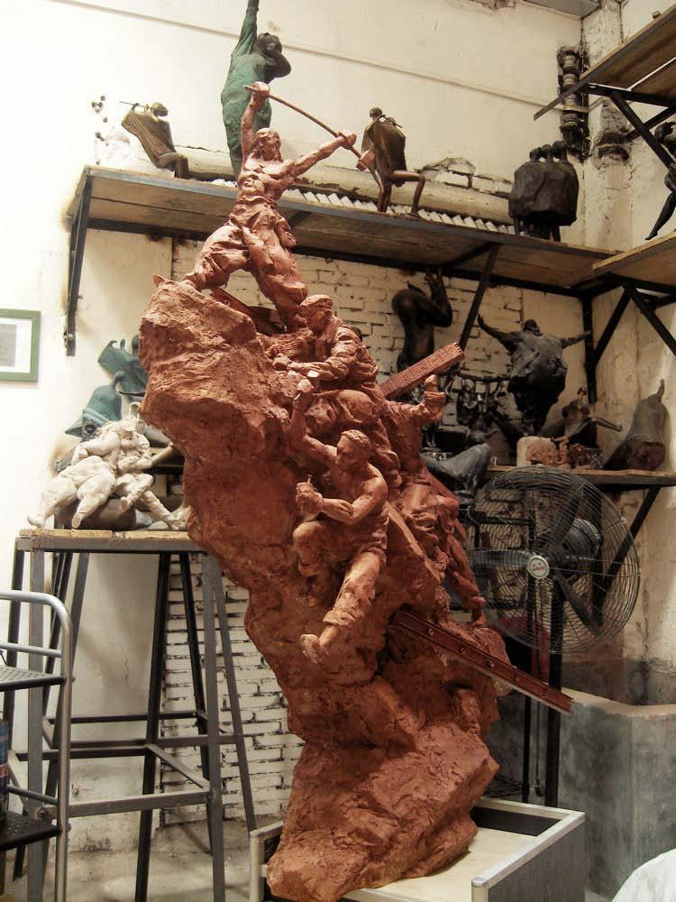 Yang Xuejun The Chinese Pioneer in the US Yang Xuejun s Bio - National first class sculptor Representing works: