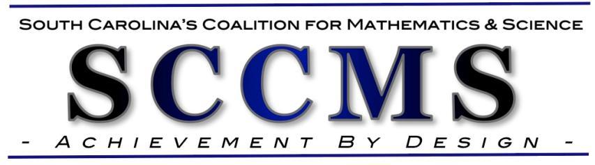 S²TEM Centers SC, like S²MART Centers before them, are an initiative of South Carolina's Coalition for Mathematics and