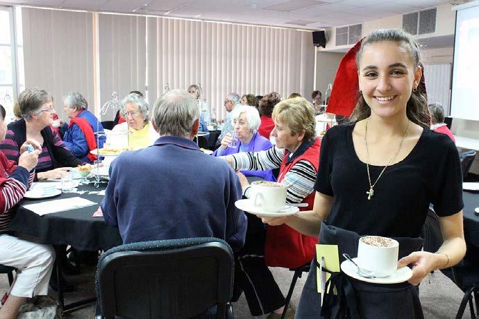 YEAR 11 FOOD & HOSPITALITY > American Diner High Tea Function a Big Hit!