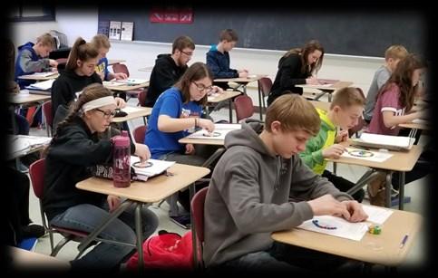 Geometry and Pre-Calc students at Jesup celebrated pi day this year with pi themed games, activities, contests and eating some pie! What did you do on pi day? What have we been learning about pi?