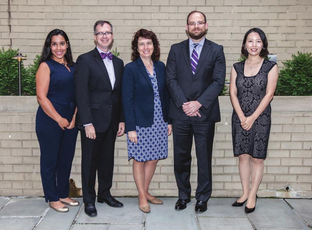 2016 Macy Faculty Scholars (left to right) Cristina M.