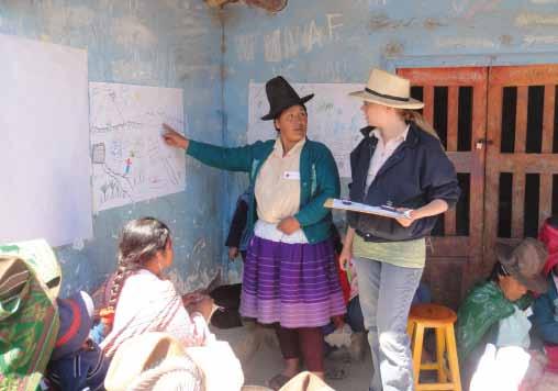 Fund by a Tinker Travel Grant in 2007 and an MSU International Pre-dissertation Research Fellowship in 2008, Rowenn conducted pre-dissertation research in Peru.
