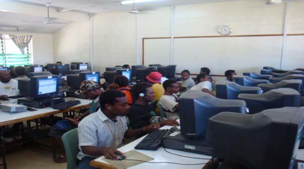 7.5.4 USP Honiara Campus The University of the South Pacific (USP) campus in Solomon Islands offers continuing education and pre degree courses through the continuing education unit and college of
