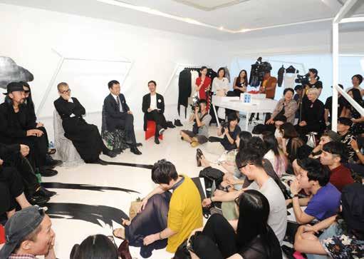 HKDI took part in the launch of Y-NOT which is founded by three renowned designers, namely Yohji Yamamoto, Mao Ji Hong and Stanley Wong.