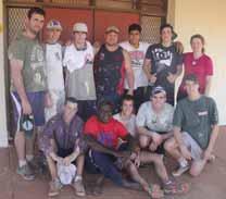 The community was very accepting and welcoming of our presence and was very pleased with the successful completion of our group project, which involved painting their Church.