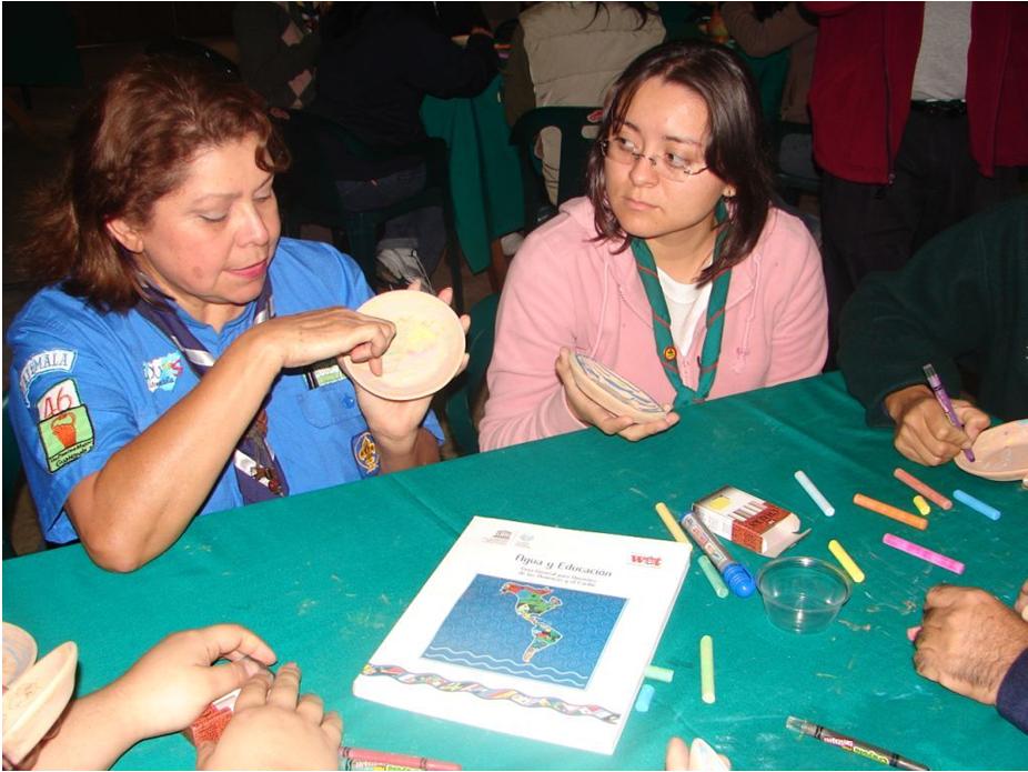 7 workshops for 319 participants: Scouts, Guides and the