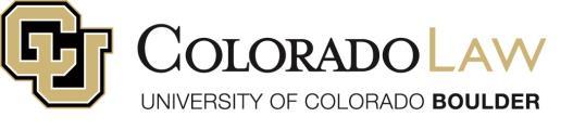 Law (RPL), the University of Denver Sturm Constitutional Rights and Remedies Program, University of Denver Sturm Office of Career Development and Opportunities, the University of Denver Sturm -