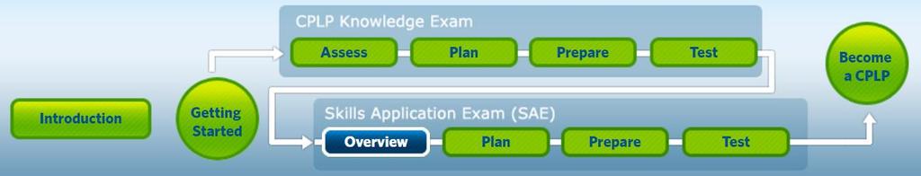 Introduction SAE Overview The Skills Application Exam (SAE) is the final step that you, the CPLP candidate, must take once you have passed the CPLP Knowledge Exam to