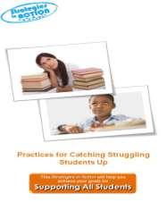 struggling students with learning grade level concepts and for