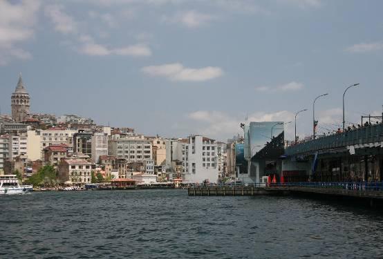 17. Give the children the following photos to look at. Tell them they are photos of the Galata Bridge.