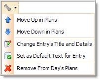 Add Lesson to my Activities This option will copy the entry to the list of activities in the My Activities Tab.