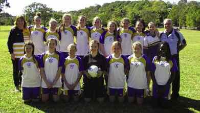 For the fifth consecutive year the Trinity Open Girls Football team played their way into the semi-finals of the NSW