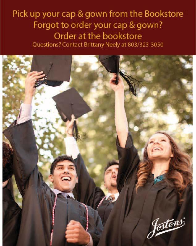 PICK UP CAP & GOWN If you have not ordered your cap & gown yet, please order at the