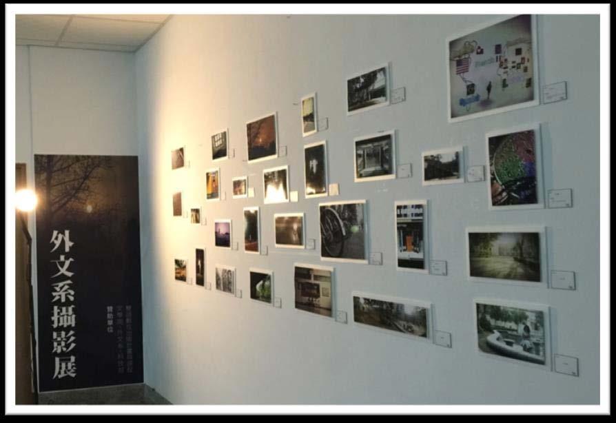 Figure 6. Photo exhibit of the professional photos students took with their phones.
