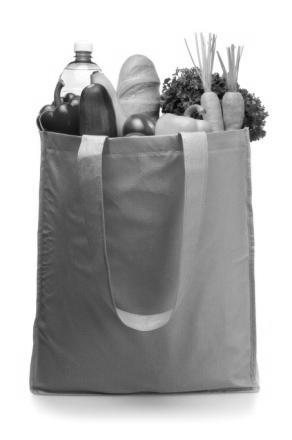 Reusable grocery bags should be used by everyone when they go grocery shopping. Right now, stores use plastic and paper bags that get thrown away and are not good for the environment.