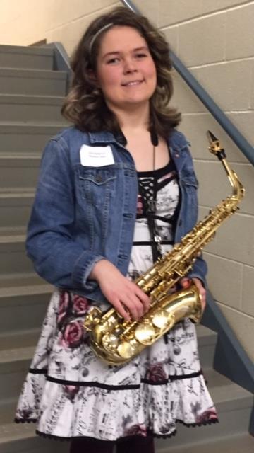 Western Region Honor Jazz Band Clinic Madison Allen earned third place in the Regional Jazz Auditions in Charlotte on January 14th.
