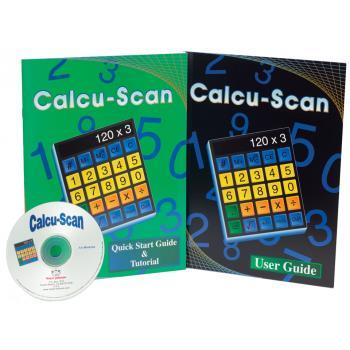 Calcu-Scan software Calcu-Scan includes multiple key layout options and access modes to suit specific teacher and student needs.