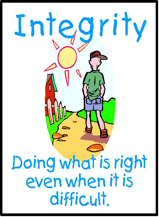Integrity School Values We choose to