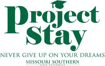 MISSOURI SOUTHERN STATE UNIVERSITY Project Stay Application for Admission Name (First) (M.I.) (Last) S # SSN # (Required for federal reporting purposes) Home Address City State Zip On campus Address