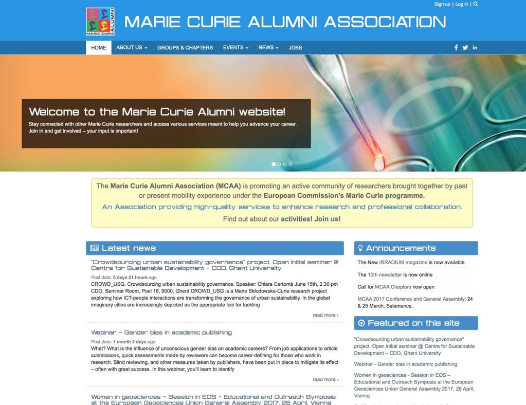 Marie Curie Alumni Association
