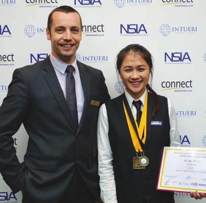 Diploma in Hospitality Management Level 5 in April 2015 and was selected to compete in the NZ Chefs National Salon 2016.