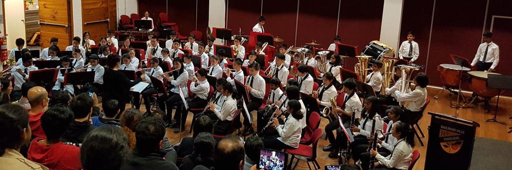 Thank you to conductor Mrs Renee Burrows for organising the evening, and ensuring students have an extensive and engaging music repertoire.