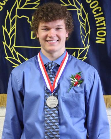 2012-13 NDHSAA/Farmers Union Insurance Distinguished Students (Continued) Zach Peterson, Grafton High School Zach is involved in drama, hockey, football and track.