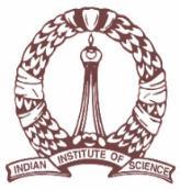 Indian Institute of Science Bangalore, India भ रत य व ज ञ न स स थ न ब गल र, भ रत Department of Computational and Data Sciences M.Tech.