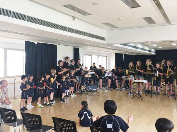 The Bigband are currently on a tour of China and we were delighted that they were able to find the time to visit Harrow.