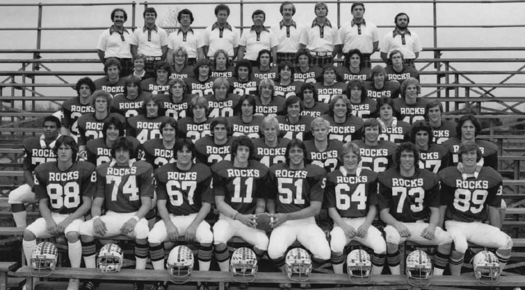 1977 Football Team ACCOMPLISHMENTS: Undefeated, Suburban 8 Champs Salem: Averaged 21 pts and 268.5 yards/game Opponents: Averaged 7.3 pts and 185.