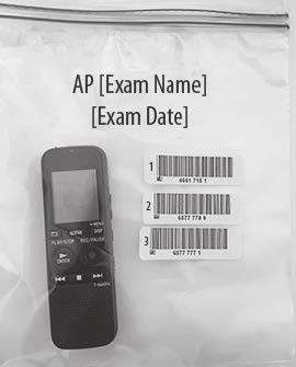 START Part B, Speaking: Handheld Digital Recorder Before the exam administration, create a folder on a local server to save student responses.