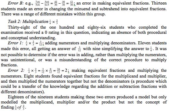 Figures 3a & 3b. Examples of robust representations for each task Research Question 5 - What are the categories of error committed by pre-service teachers in their representations?