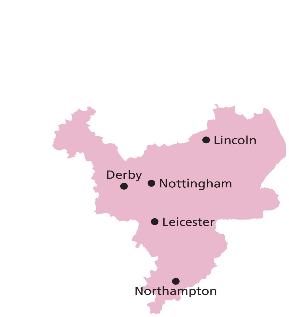 Introduction Welcome to the East Midlands Health Education East Midlands (HEEM) is the Local Education and Training Board that covers Derbyshire, Leicestershire, Lincolnshire, Northamptonshire