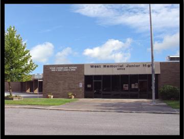 Existing West Memorial Junior High School 22311 Provincial Boulevard Katy, Texas 77450 All costs shown are in the year 2010 dollars.