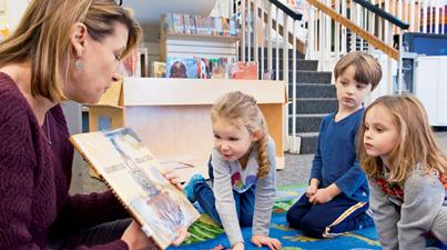 PreK PreKindergarten For Language Arts, daily read-aloud and discussion in the early years builds awareness of story structure and comprehension skills.