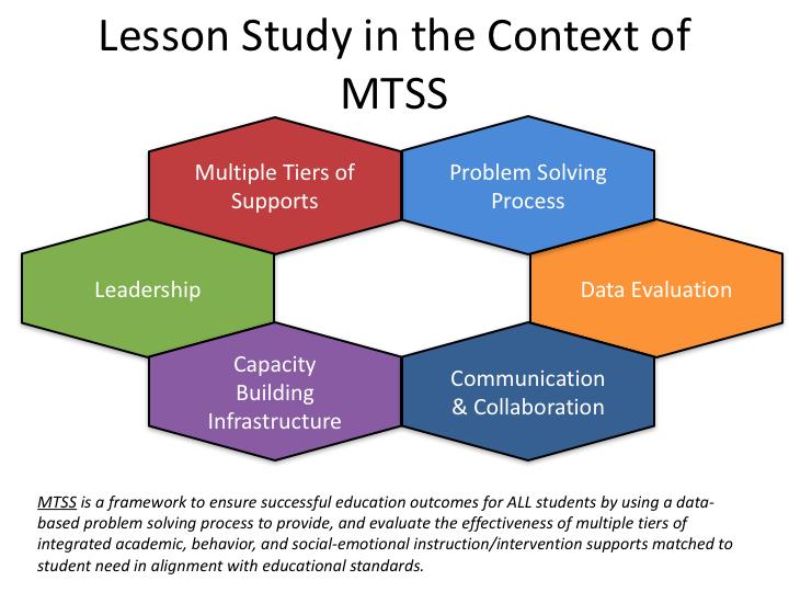 As a final point in providing a context for our workshop today, our two projects have reached consensus on a definition of MTSS as well as 6 components that characterize the model.