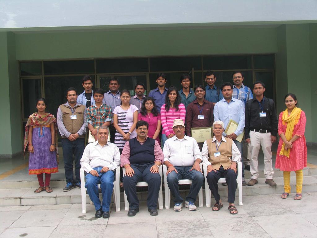 of research topic. Prof. Rai also apprised the participants about the role of experiments in developing strategies and techniques for the earthquake resistant construction.